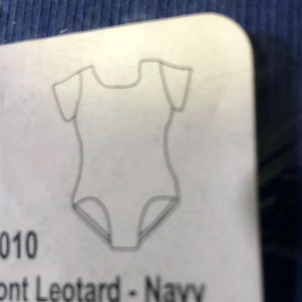 Revolution Dancewear Leotards Child Med Navy set of 2